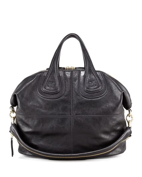 givenchy nightingale medium leather satchel|Givenchy Nightingale Medium Leather Satchel Bag, Black.